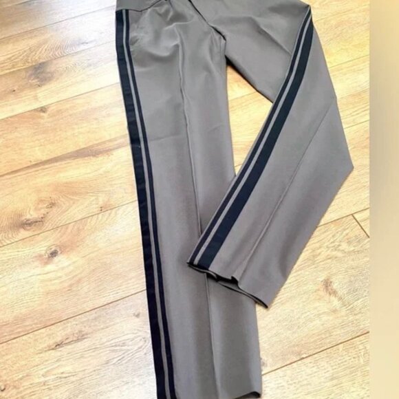 VINCE Tapered Tuxedo Pants Trousers SZ 6 - Picture 6 of 16